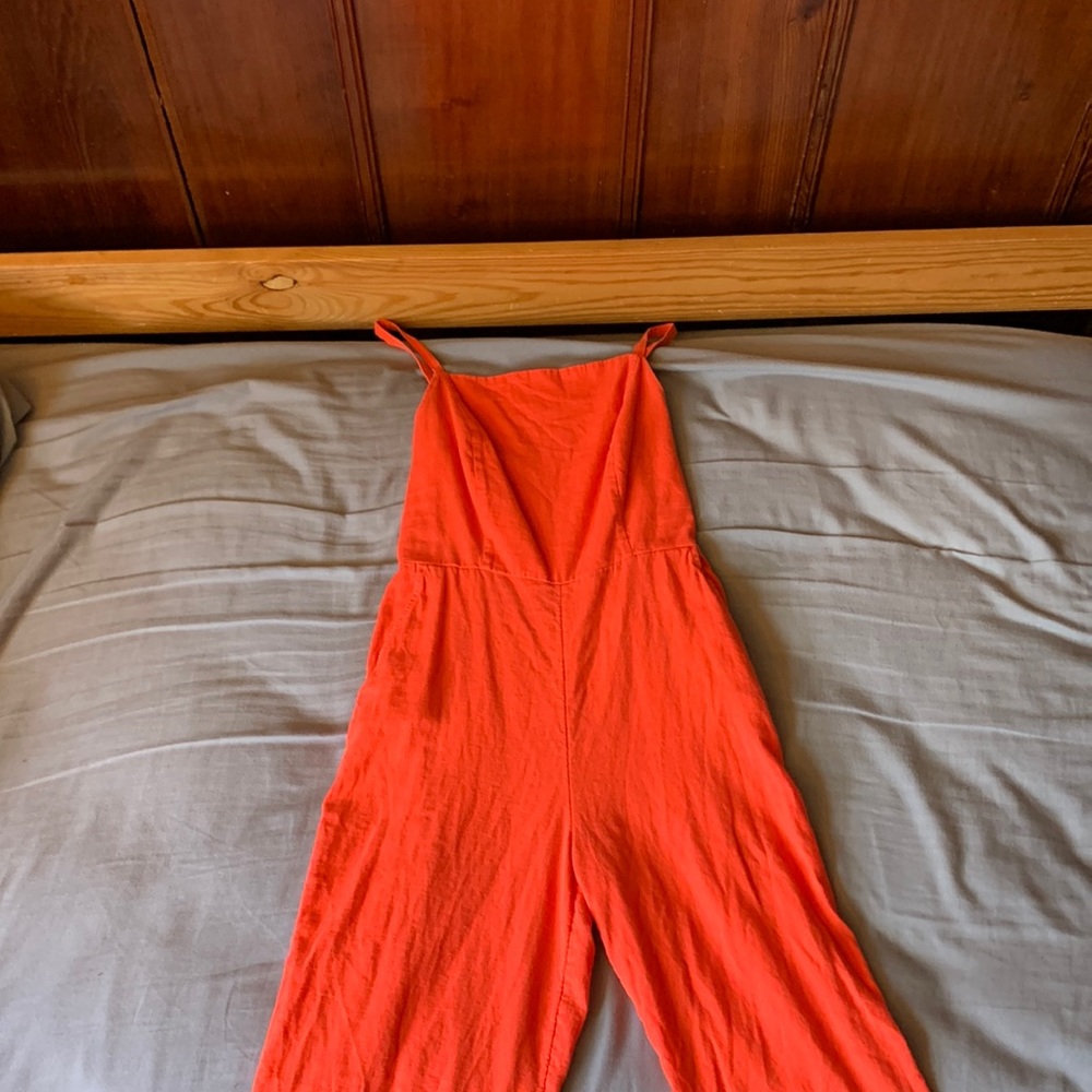 Old Navy Coral Jumpsuit Size M